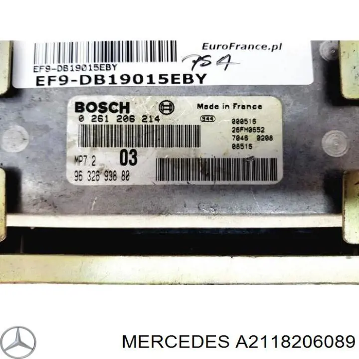 A2118206089 Mercedes 
