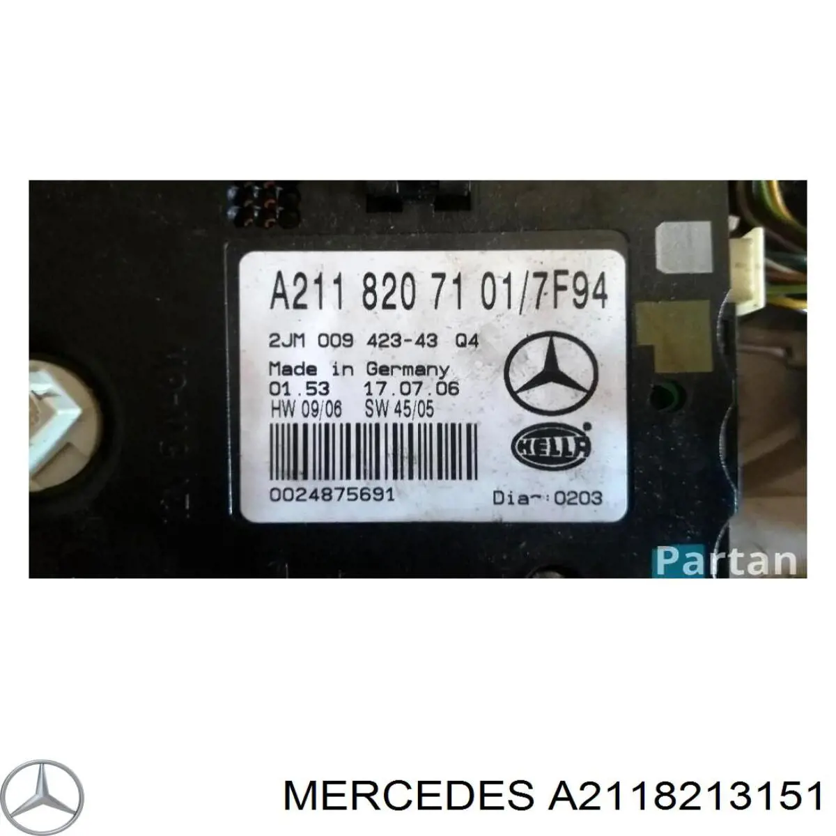  A2118213151 Mercedes