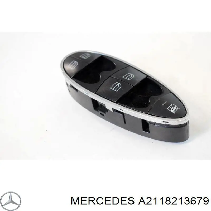 Кнопковий блок керування склопідіймачами передній лівий Mercedes A2118213679 ціна, від 28.12 USD