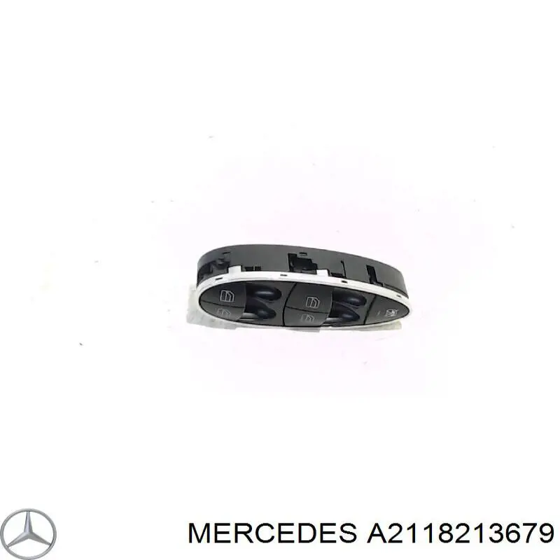 Купити A2118213679 Mercedes Кнопковий блок керування склопідіймачами передній лівий