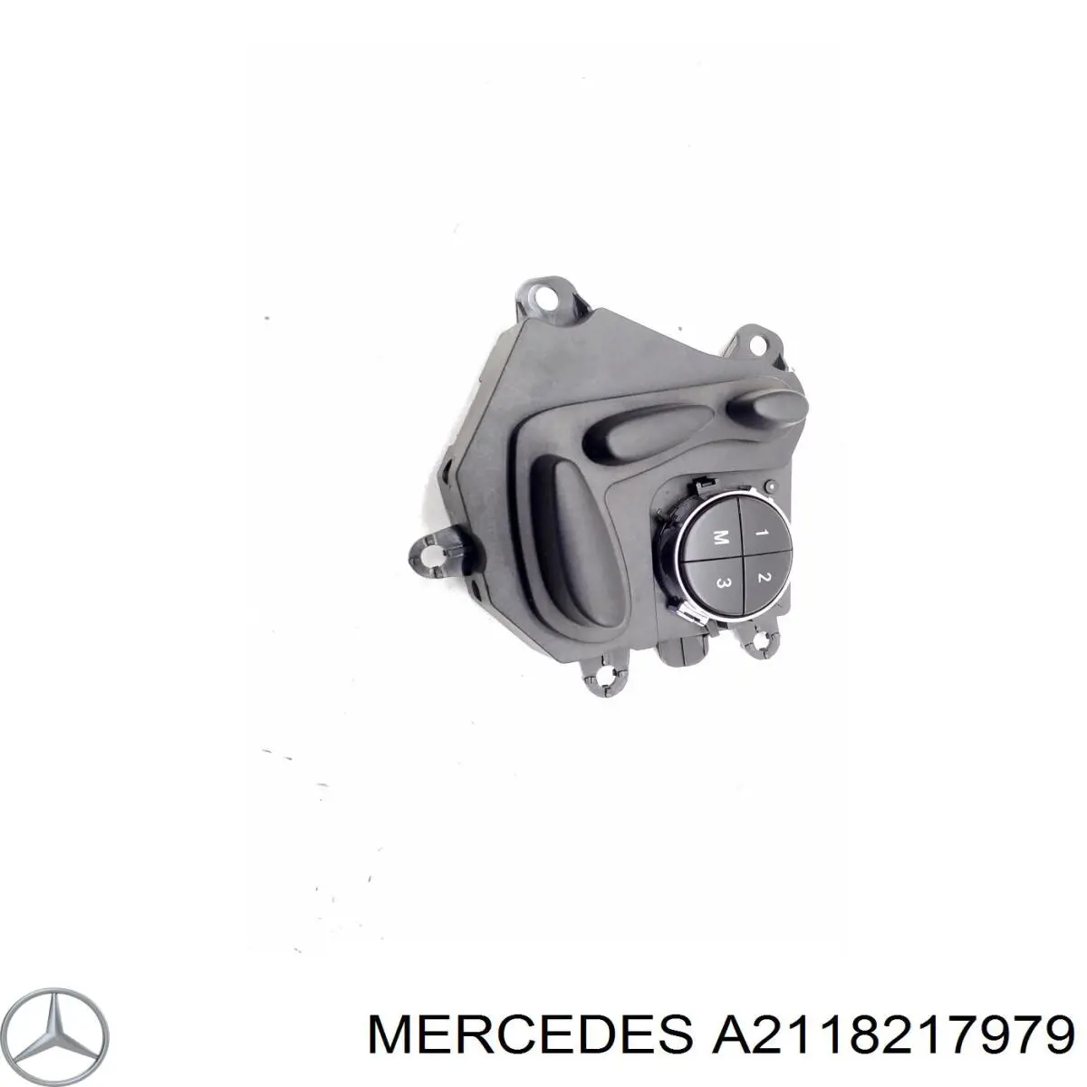 A2118217979 Mercedes Блок кнопок механізму регулювання сидінь