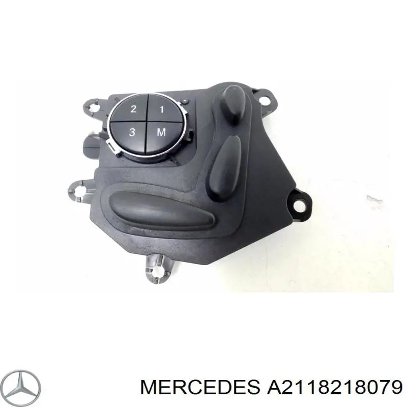 A2118218079 Mercedes Блок кнопок механізму регулювання сидінь, правий