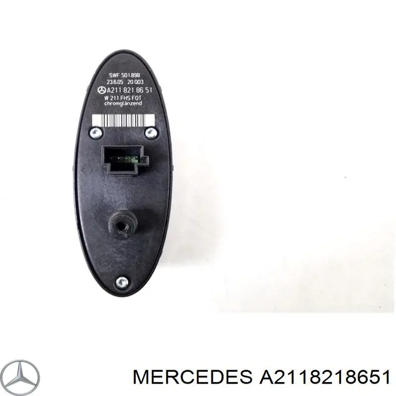Купити A2118218651 Mercedes Кнопковий блок керування склопідіймачами передній лівий