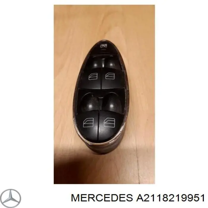 A2118219951 Mercedes кнопковий блок керування склопідіймачами передній лівий