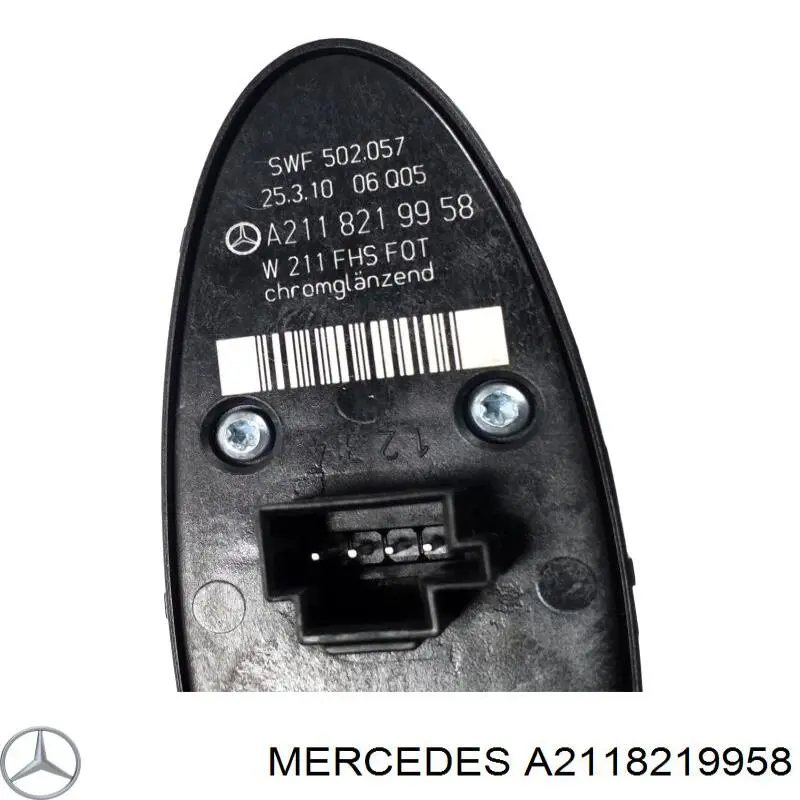 Купити A2118219958 Mercedes Кнопковий блок керування склопідіймачами передній лівий