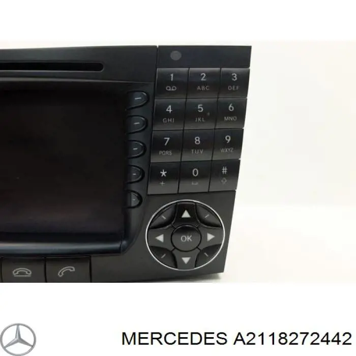 A2118272442 Mercedes Дисплей багатофункціональний