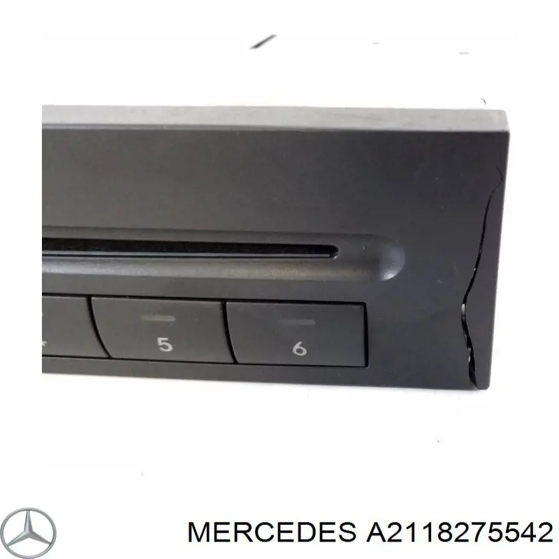 A2118202489 Mercedes Магнітола (радіо AM/FM)