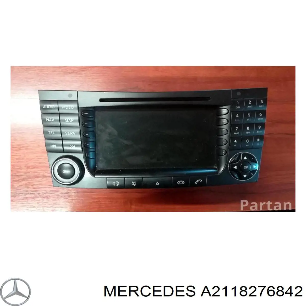 Магнітола (радіо AM/FM) Mercedes A2118700189 ціна, від 98.51 USD