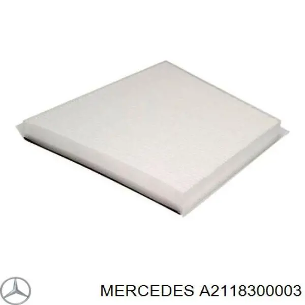 A2118300003 Mercedes рамка фільтра салону