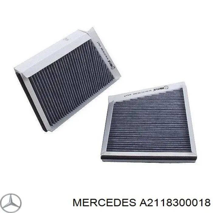 Фільтр повітряний обігрівача Mercedes A2118300018 ціна, від 19.07 USD