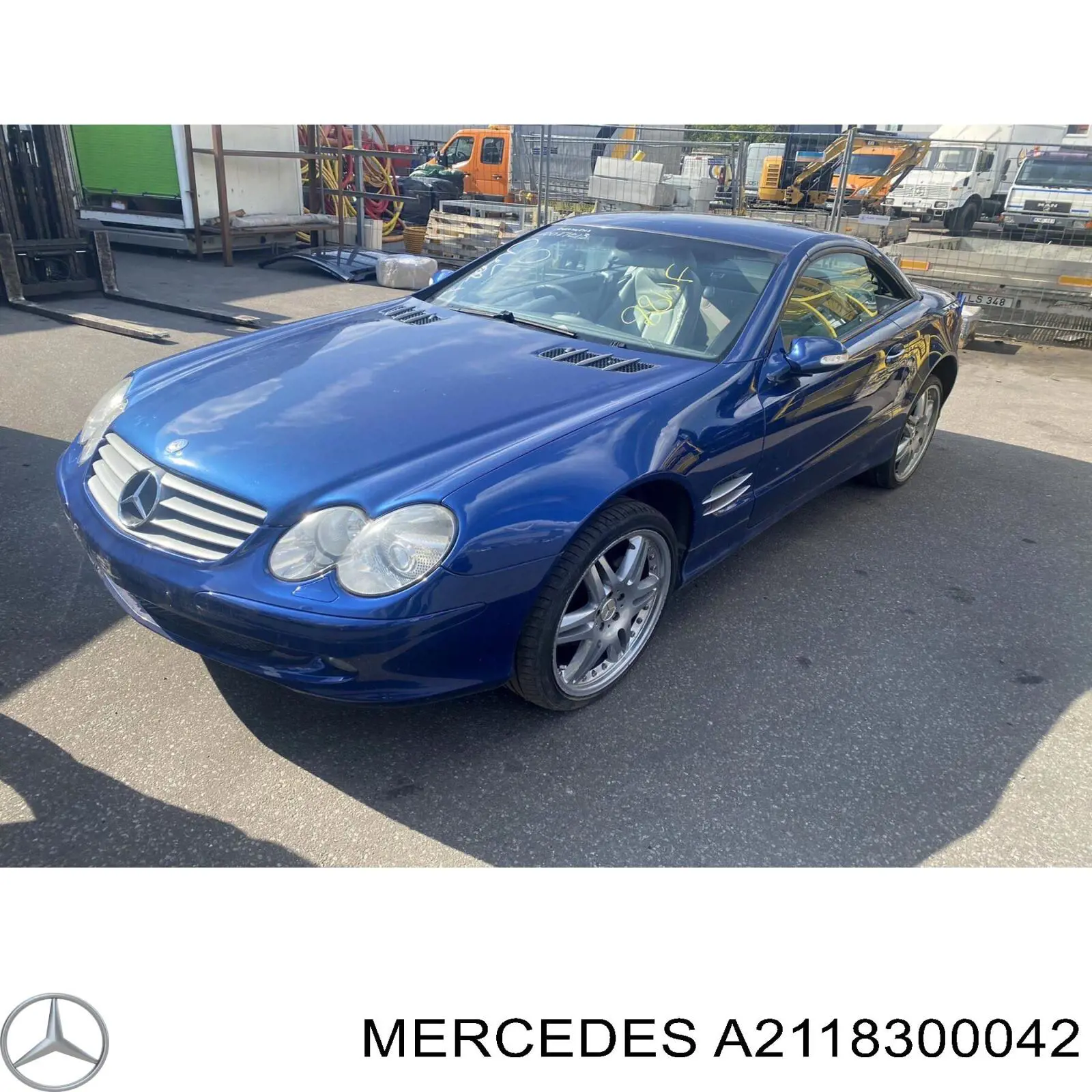 Люк б/бака Mercedes A2118300042 ціна, від 6.33 USD