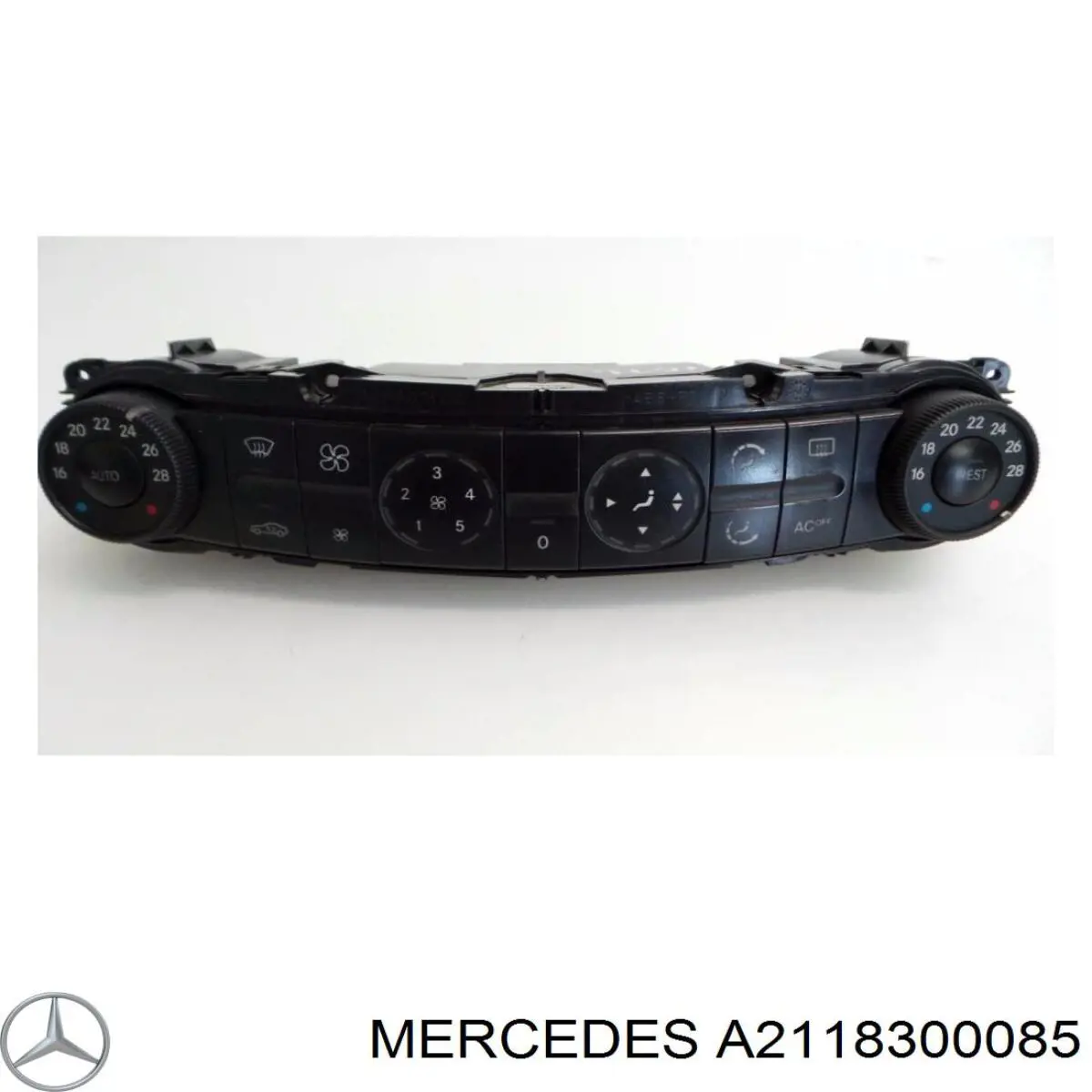 Блок управління кондиціонером A2118300085 Mercedes