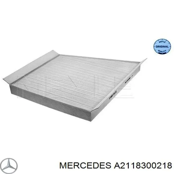 Фільтр повітряний обігрівача Mercedes A2118300218 ціна, від 6.89 USD