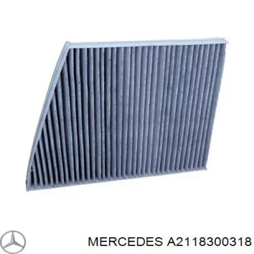 A2118300318 Mercedes Внутрішньосалонний фільтр