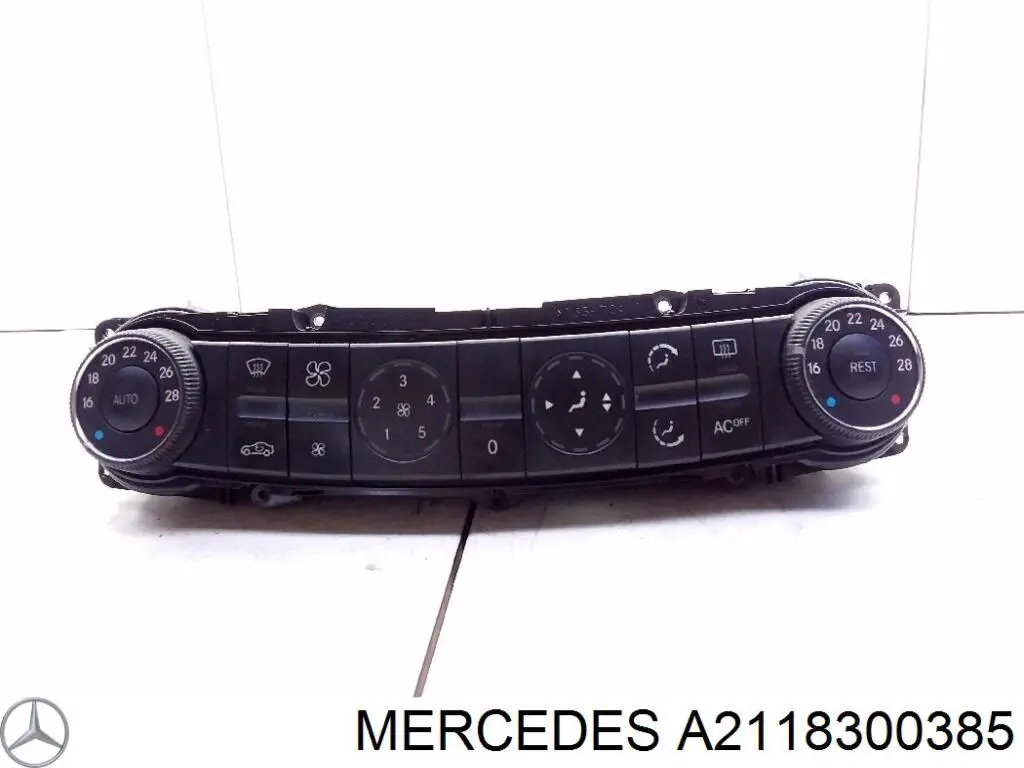 Блок управління кондиціонером A2118300385 Mercedes
