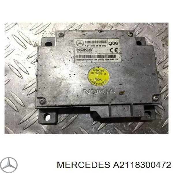 Датчик забруднення повітря Mercedes A2118300472