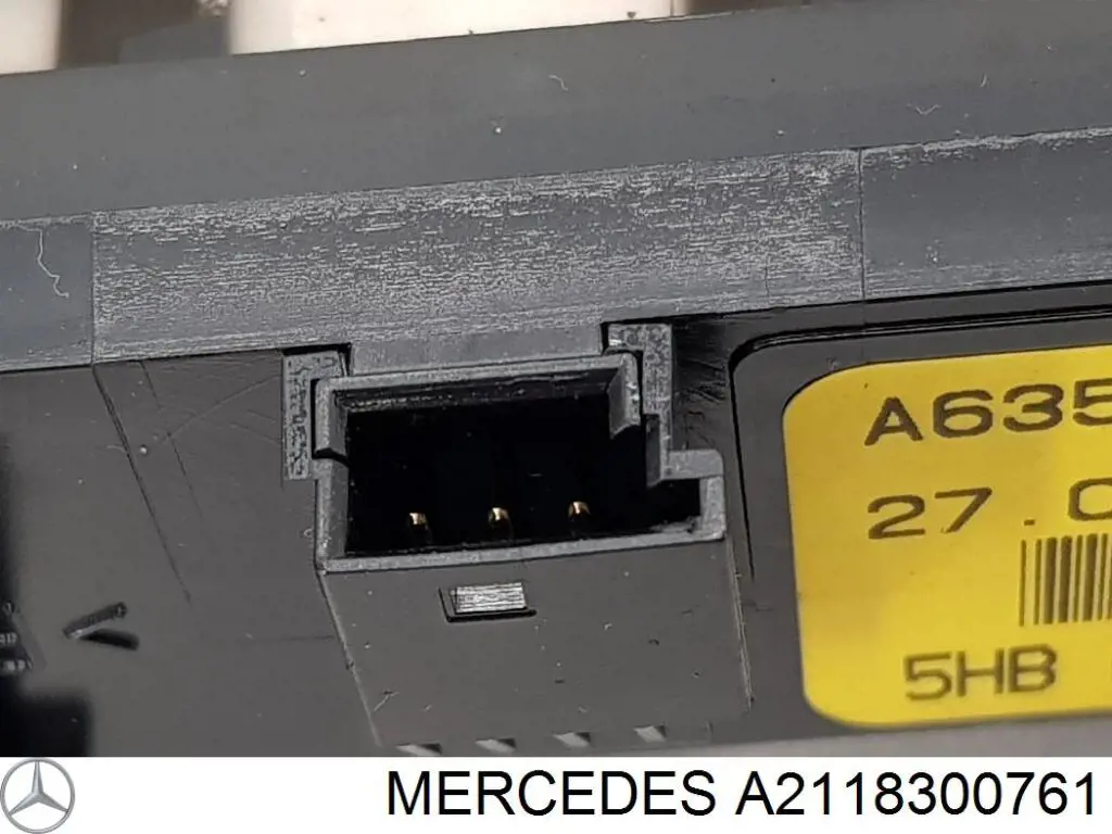 Електропідігрівач повітря системи опалення салону A2118300761 Mercedes