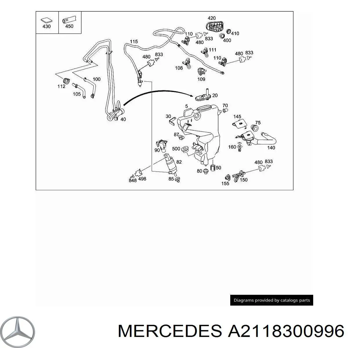 A2118300996 Mercedes 