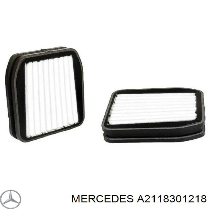 Фільтр повітряний обігрівача Mercedes A2118301218 ціна, від 18.09 USD