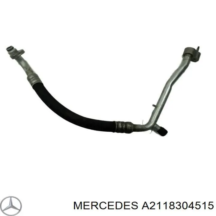 A2118304515 Mercedes Шланг кондиціонера, від випарника до компресора