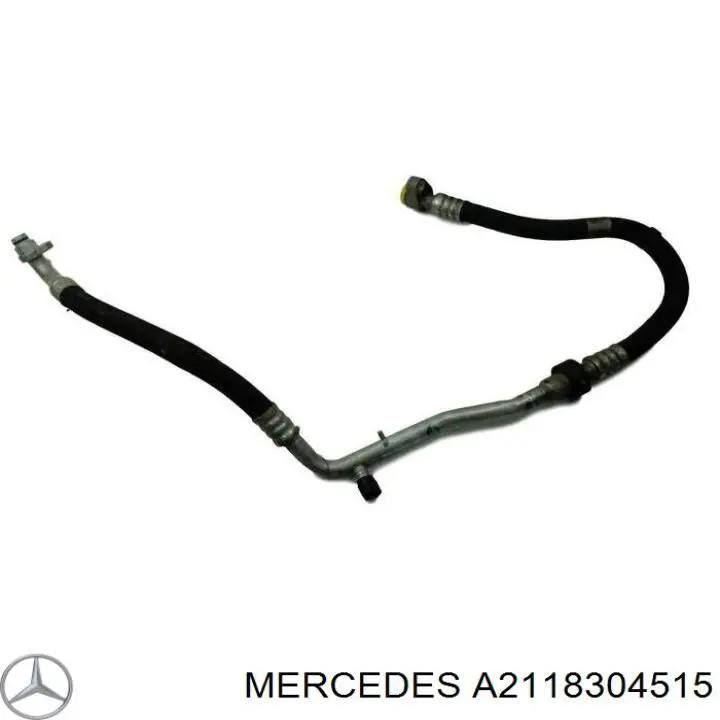 A2118304515 Mercedes Шланг кондиціонера, від випарника до компресора