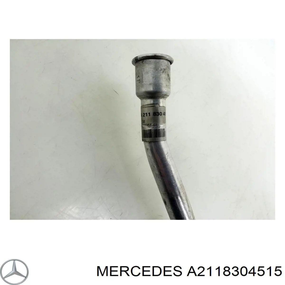 Шланг кондиціонера, від випарника до компресора Mercedes A2118304515 ціна, від 18.90 USD