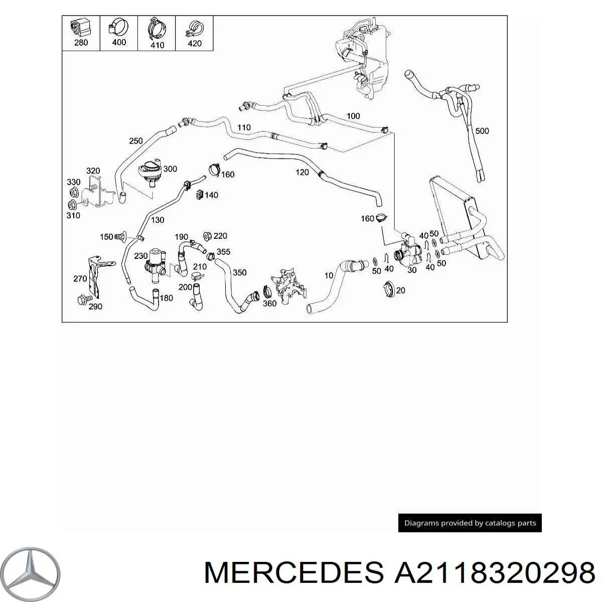  A2118320298 Mercedes