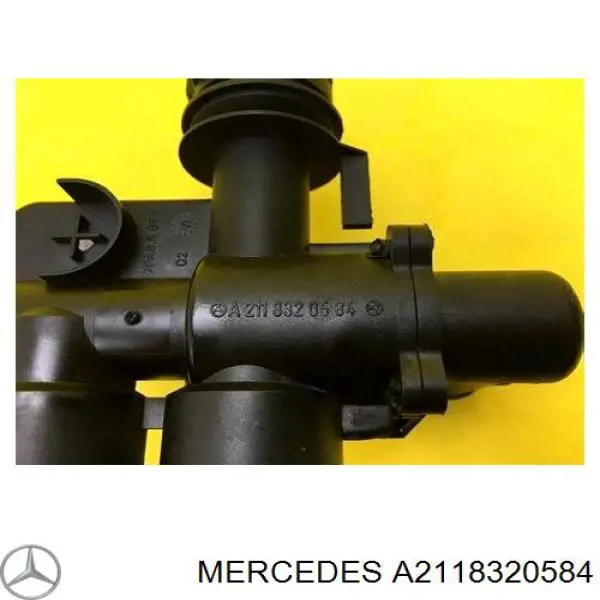 A2118320584 Mercedes кран пічки (обігрівача)