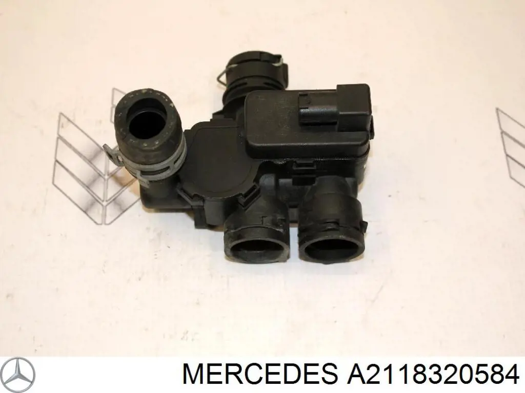 A2118320584 Mercedes Кран пічки (обігрівача)