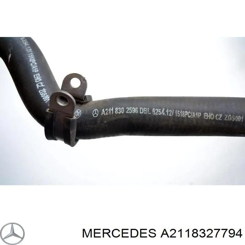 A2118327794 Mercedes Шланг термостата