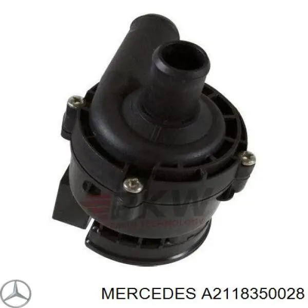 A2118350028 Mercedes помпа водяна (насос охолодження, додатковий електричний)