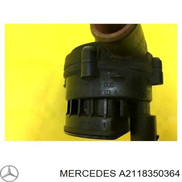 A2118350364 Mercedes помпа водяна (насос охолодження, додатковий електричний)