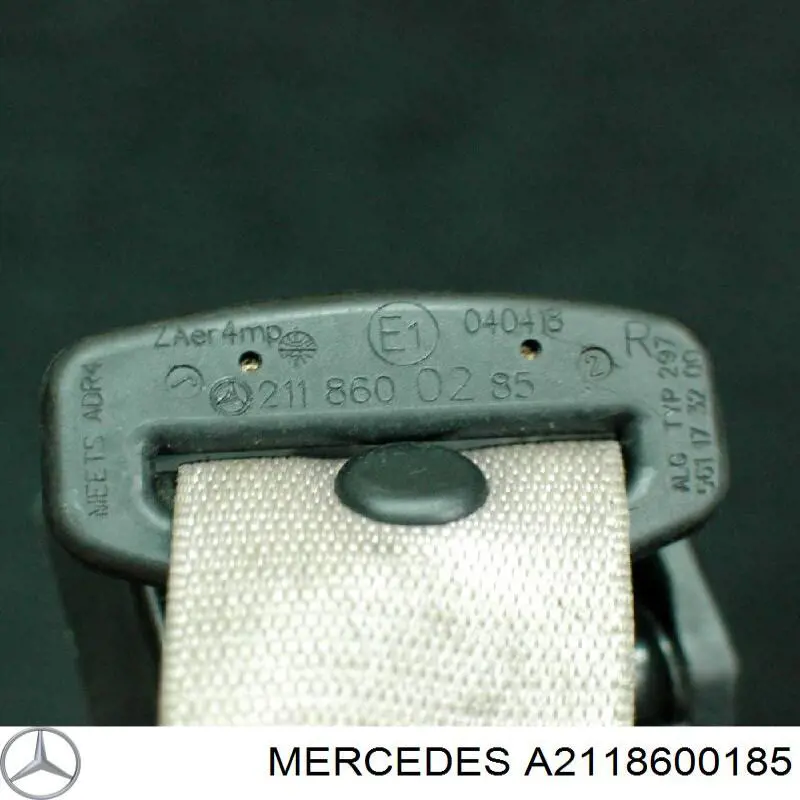 Пасок безпеки передній лівий Mercedes A2118600185 ціна, від 22.00 USD