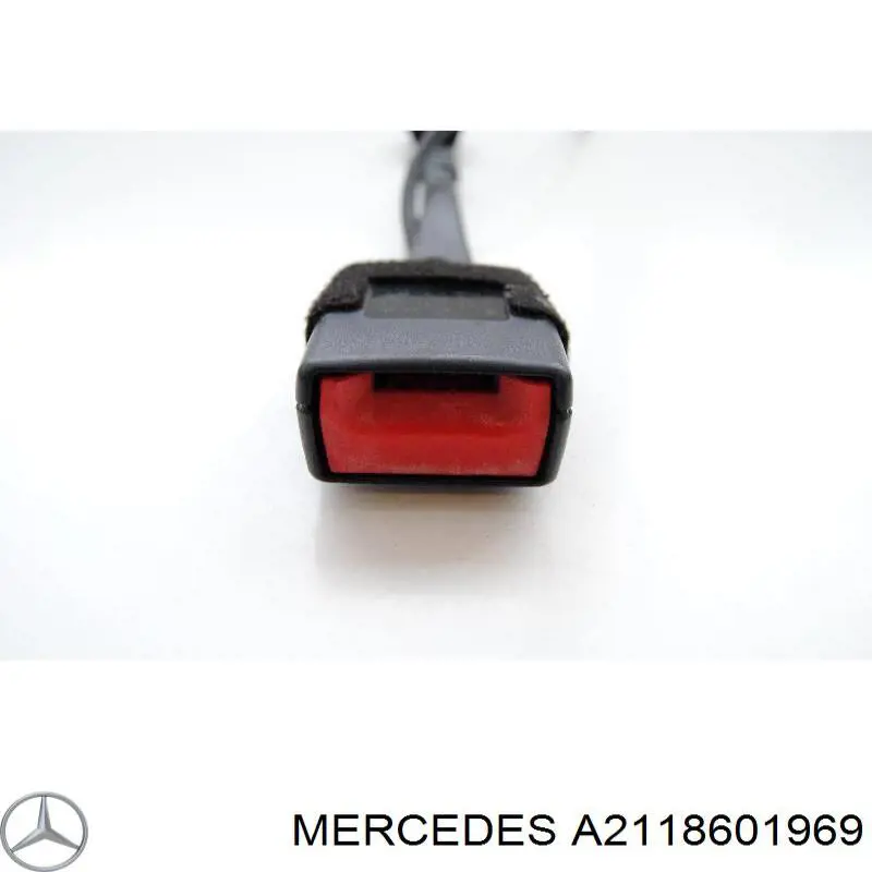 Купити A2118601969 Mercedes Важіль фіксатора ременя безпеки передній