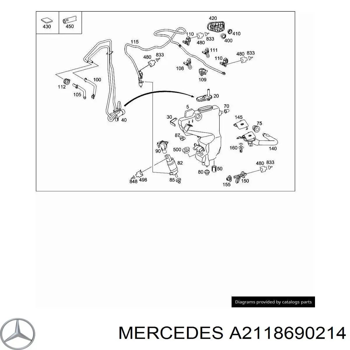 A2118690214 Mercedes 