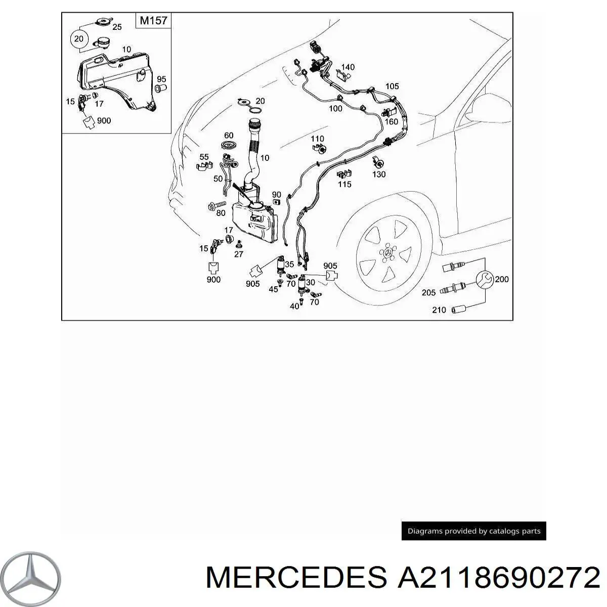 A2118690272 Mercedes 