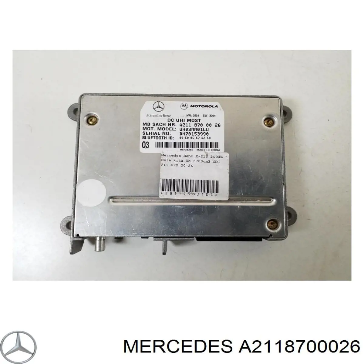 Блок керування телефоном Mercedes A2118700026 ціна, від 6.33 USD