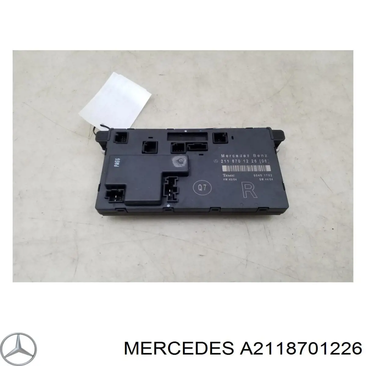 Блок комфорту Mercedes A2118701226 ціна, від 8.95 USD