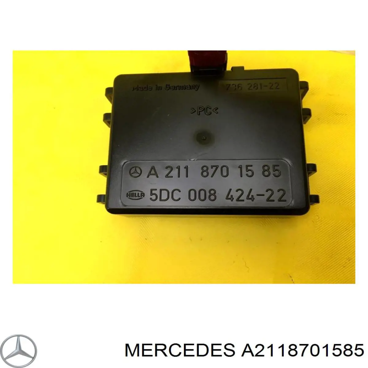 A2118701585 Mercedes датчик дощу