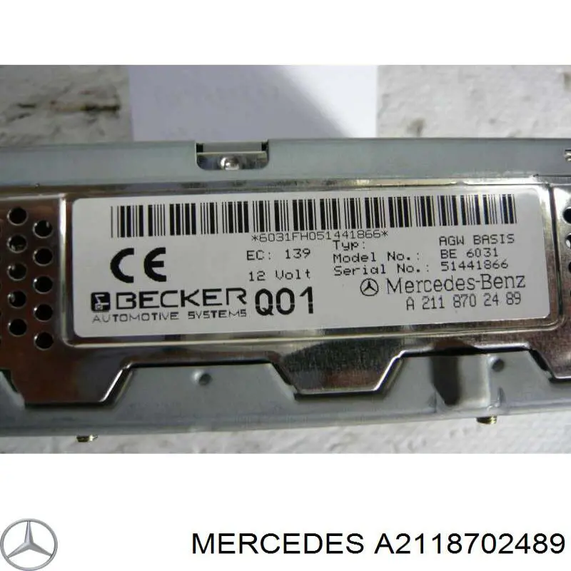  2118702489 Mercedes