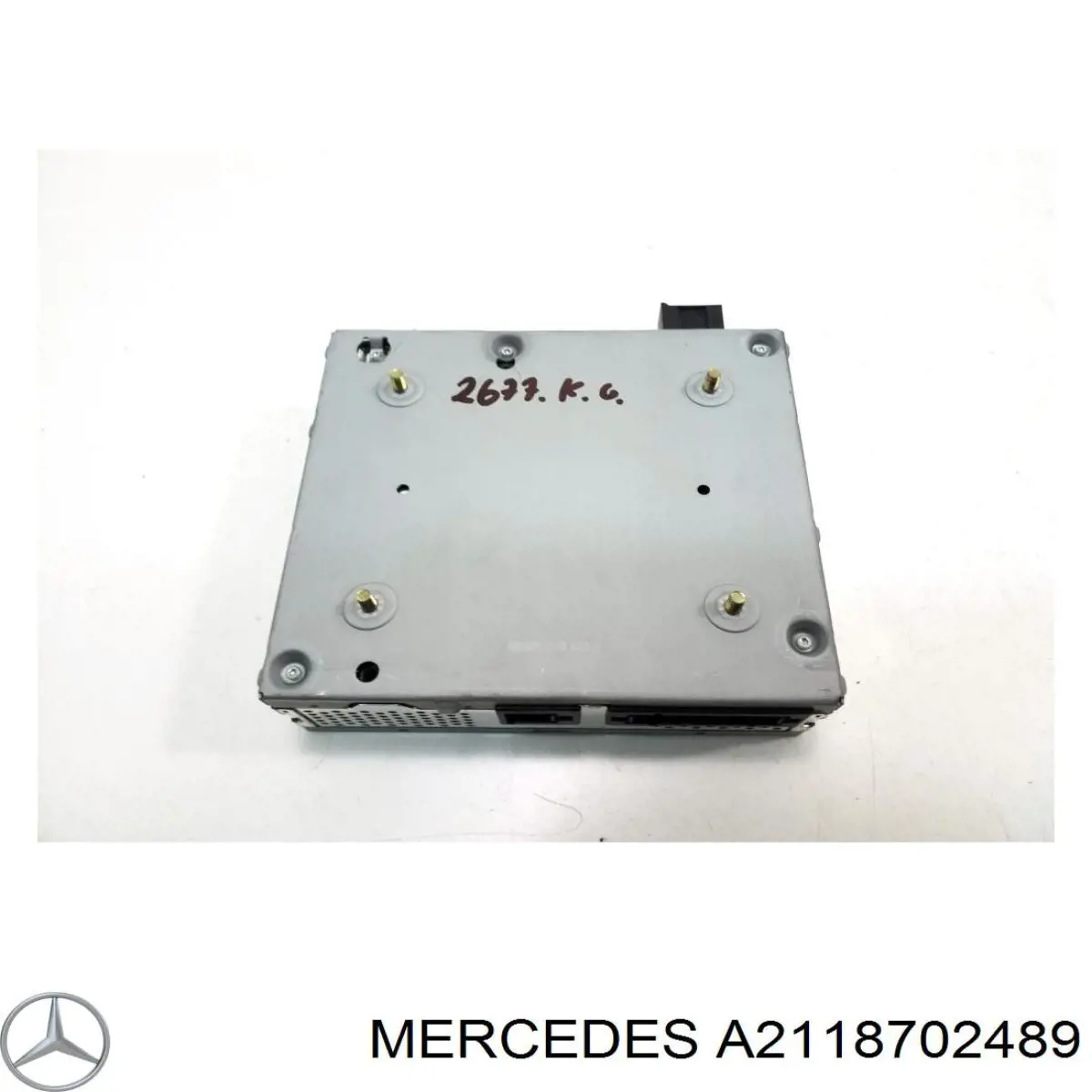 Купити A2118702489 Mercedes Підсилювач звуку аудіосистеми