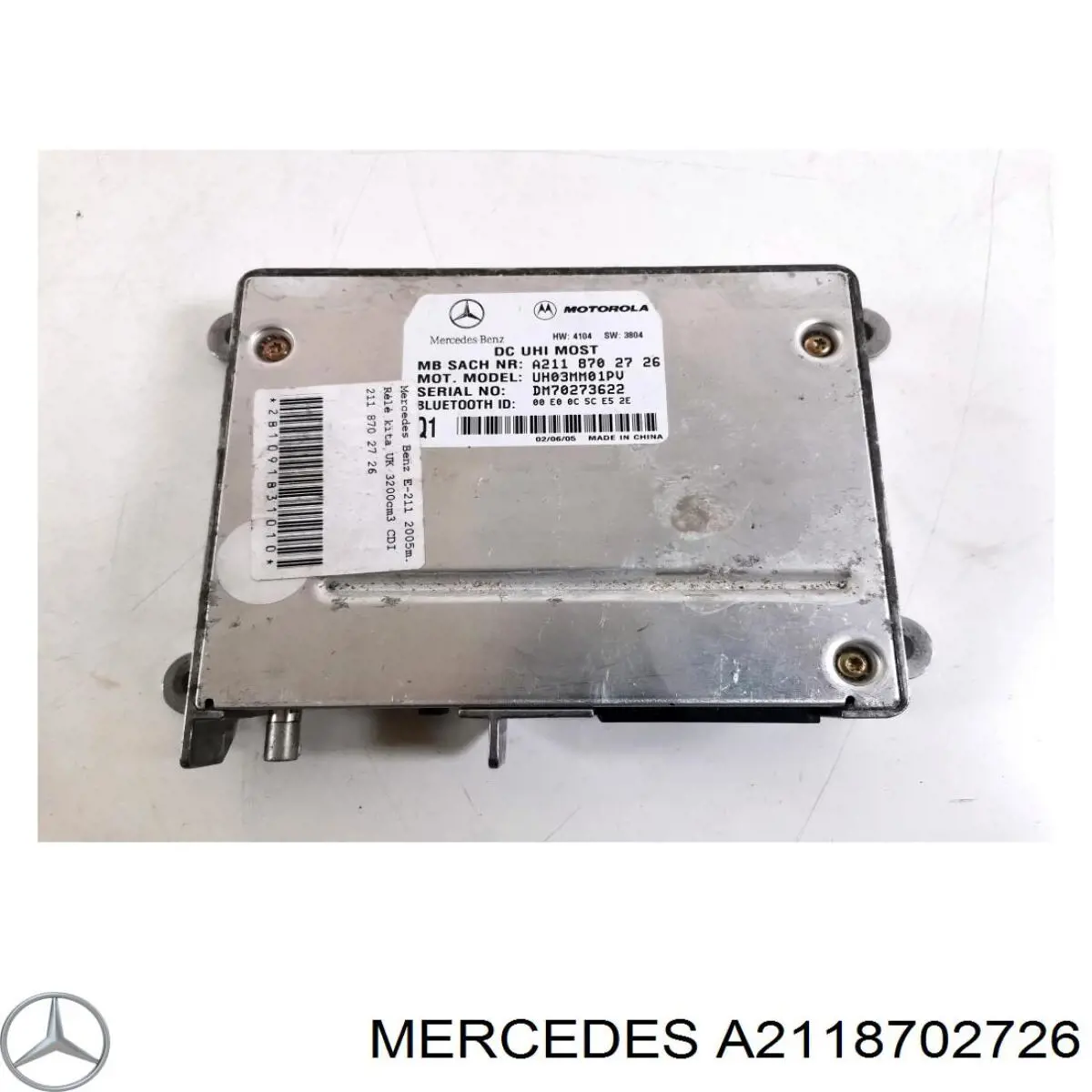 A2118702726 Mercedes Блок керування телефоном