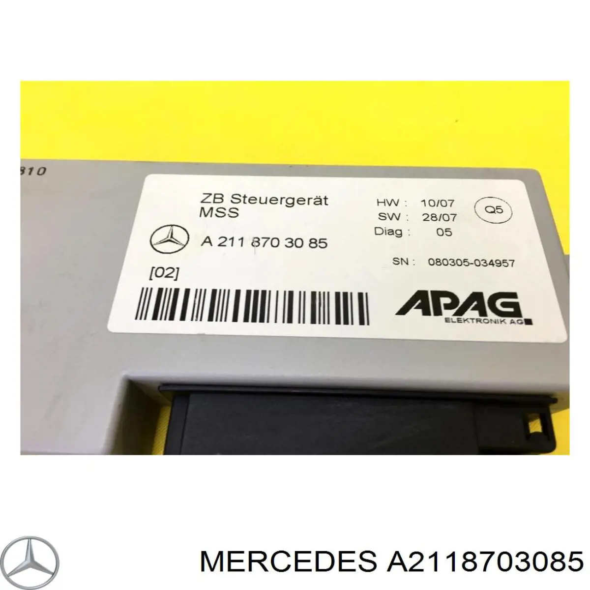 A2118703085 Mercedes Задня ліва фара