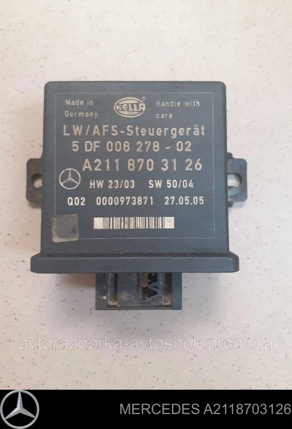 Модуль керування (ЕБУ) кута нахилу фар Mercedes A2118703126 ціна, від 10.13 USD