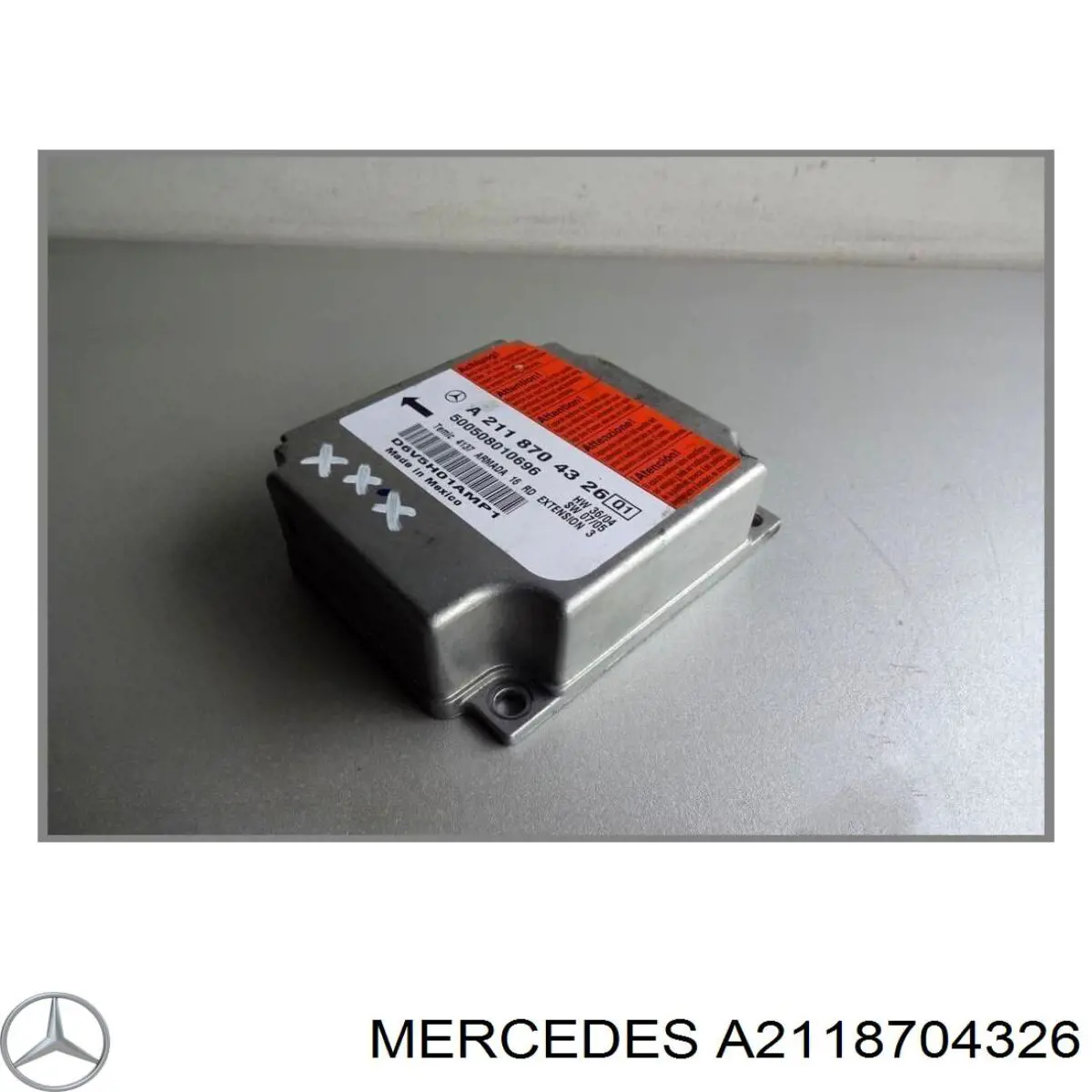 Модуль-процесор керування подушки безпеки A2118704326 Mercedes
