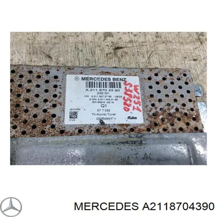 A2118704390 Mercedes Блок керування мультимедійний