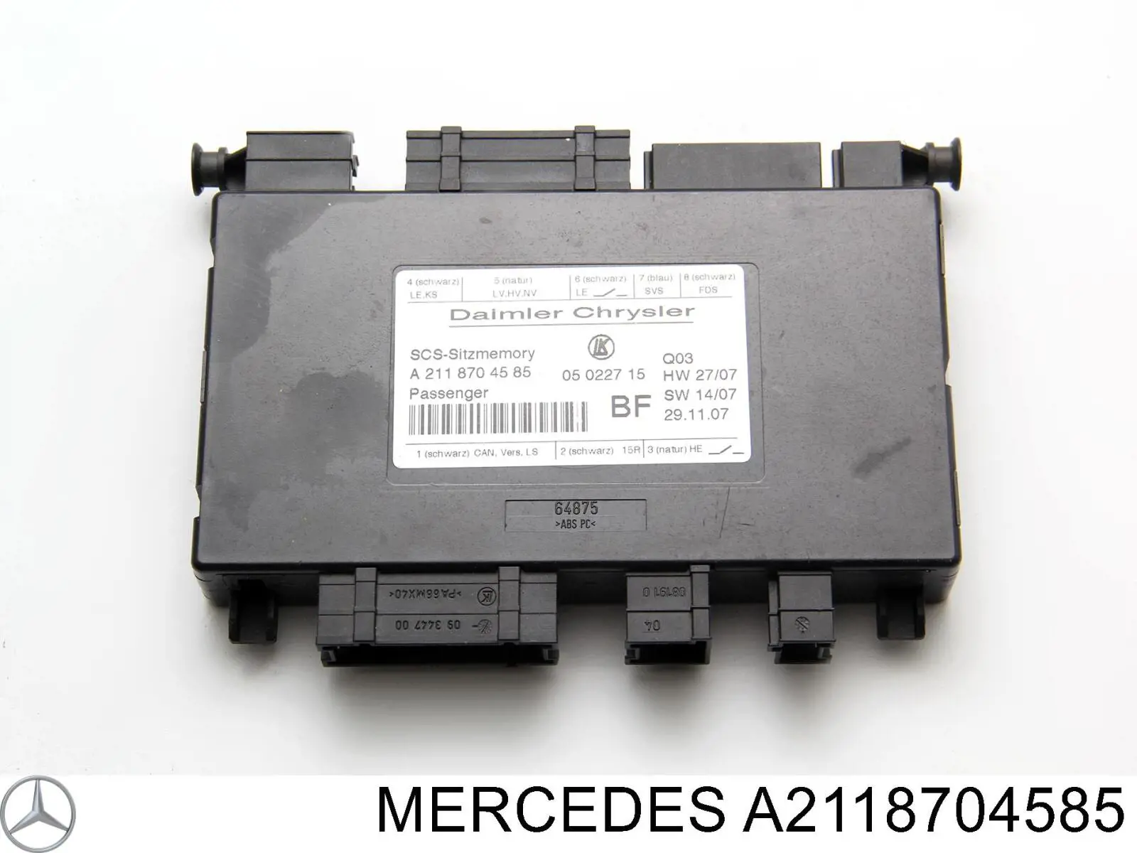  Mercedes A2118704585 ціна, від 31.67 USD