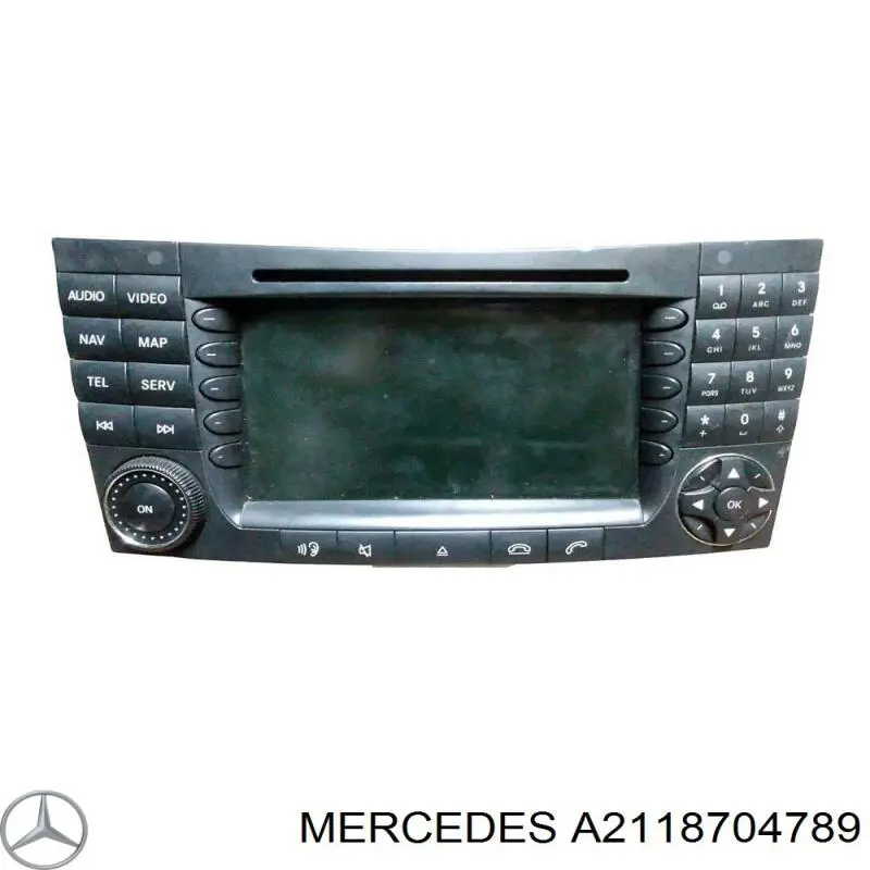 Магнітола (радіо AM/FM) Mercedes A2118704789 ціна, від 154.67 USD