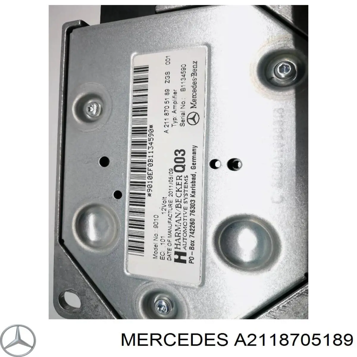 Підсилювач звуку аудіосистеми Mercedes A2188201100 ціна, від 29.14 USD