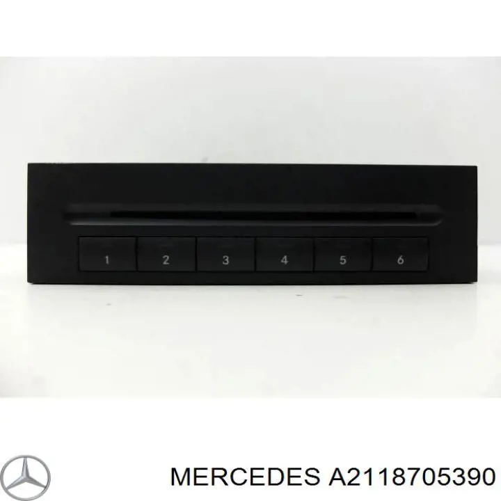 A2118705390 Mercedes магнітола (радіо am/fm)